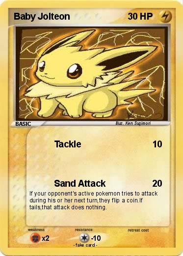 Pokemon Baby Jolteon