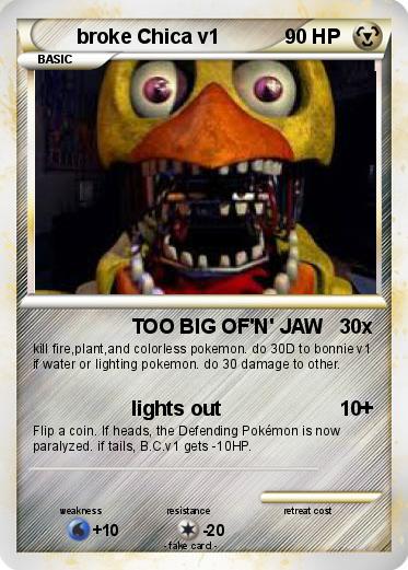 Pokemon broke Chica v1