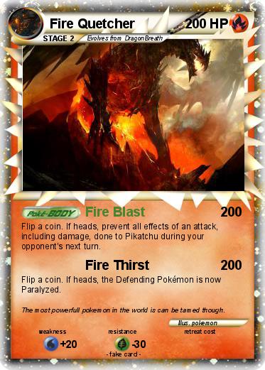 Pokemon Fire Quetcher