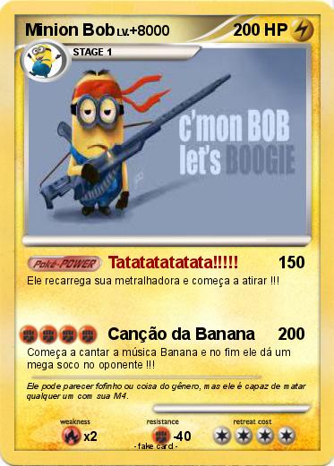 Pokemon Minion Bob