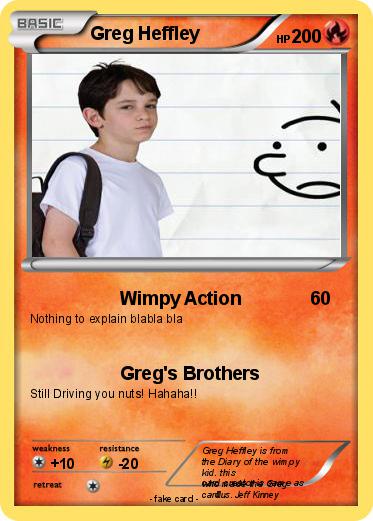 Pokemon Greg Heffley