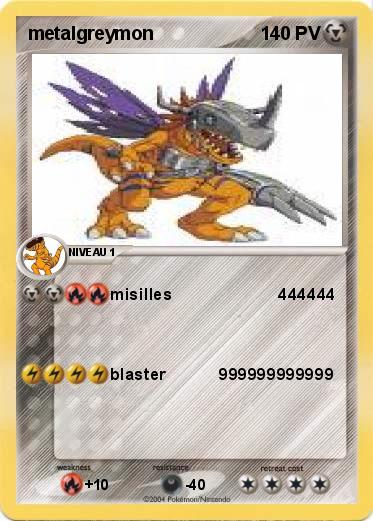 Pokemon metalgreymon
