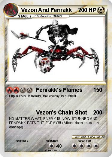 Pokemon Vezon And Fenrakk