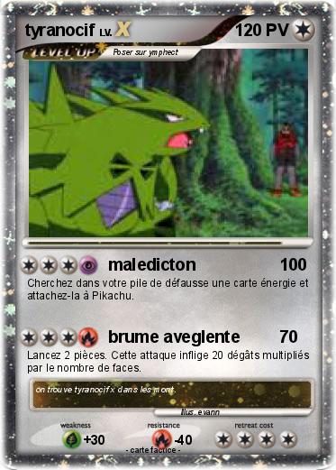 Pokemon tyranocif