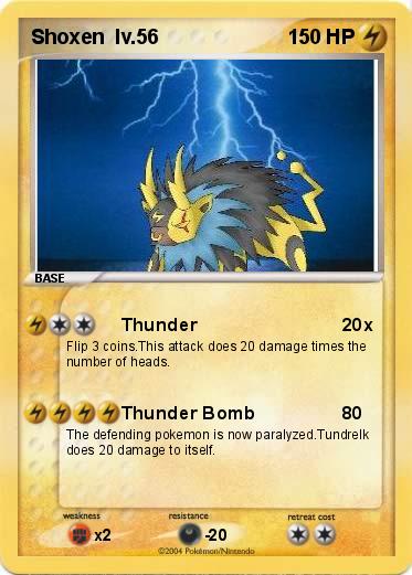 Pokemon Shoxen  lv.56