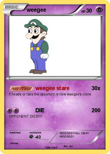 Pokemon weegee