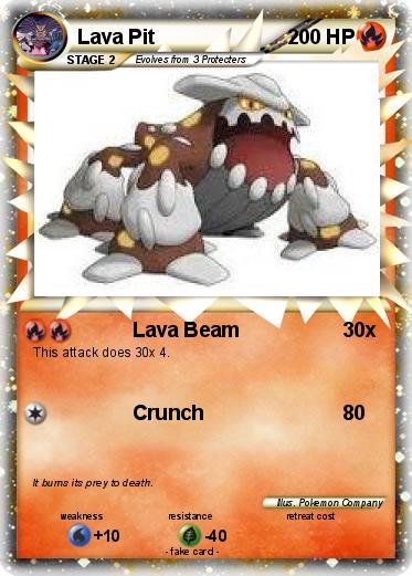 Pokemon Lava Pit