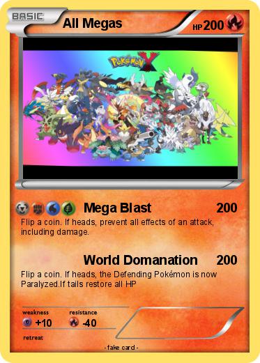 Pokemon All Megas