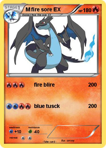 Pokemon M fire sore EX