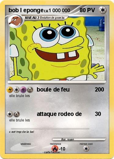 Pokemon bob l eponge