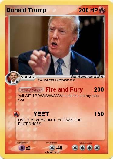 Pokemon Donald Trump