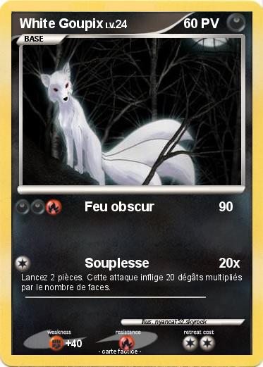 Pokemon White Goupix