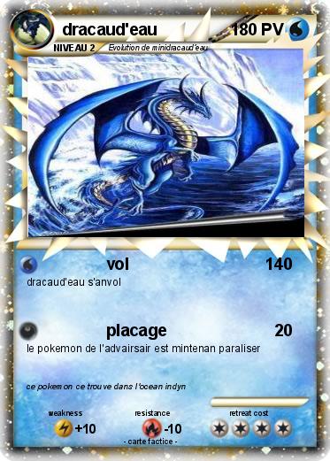 Pokemon dracaud'eau