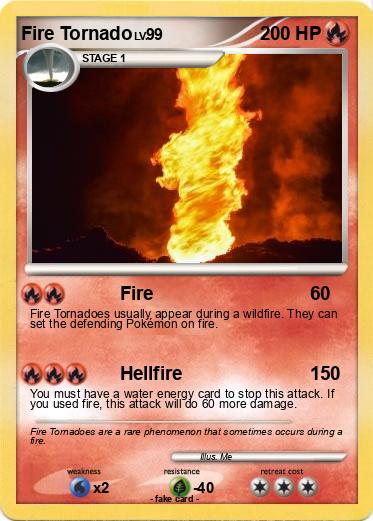 Pokemon Fire Tornado