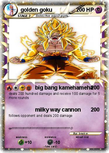 Pokemon golden goku