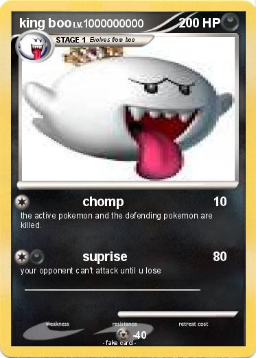 Pokemon king boo
