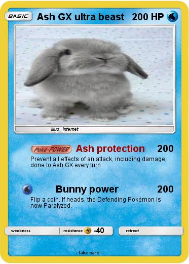 Pokemon Ash GX ultra beast