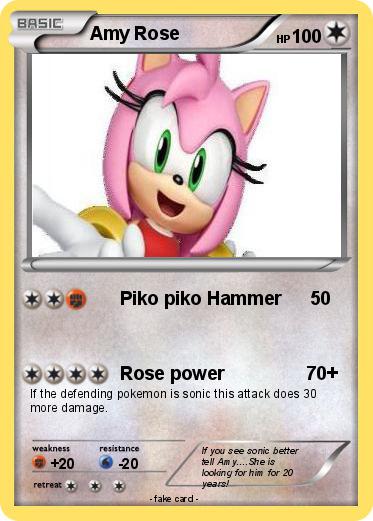 Pokemon Amy Rose