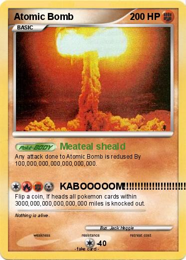 Pokemon Atomic Bomb