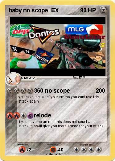 Pokemon baby no scope  EX