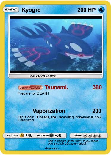 Pokemon Kyogre