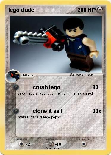 Pokemon lego dude