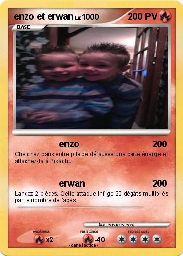 Pokemon enzo et erwan