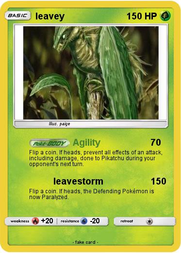 Pokemon leavey