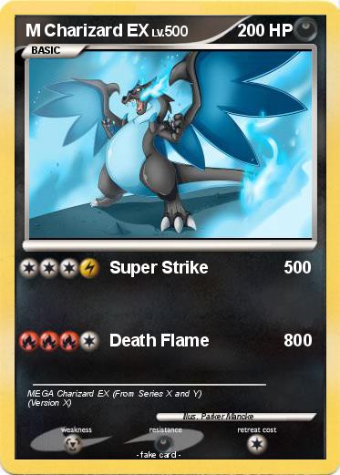 Pokemon M Charizard EX