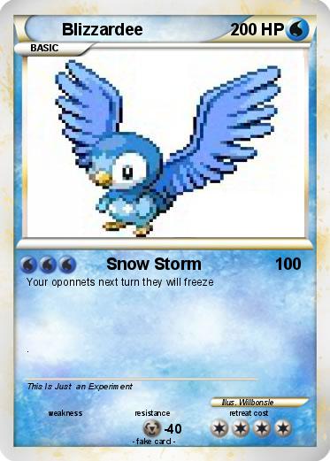 Pokemon Blizzardee