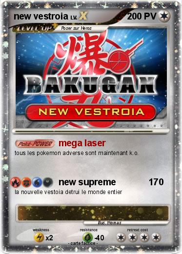 Pokemon new vestroia