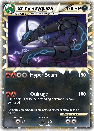 Pokemon Shiny Rayquaza