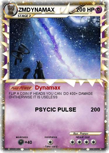 Pokemon ZMDYNAMAX