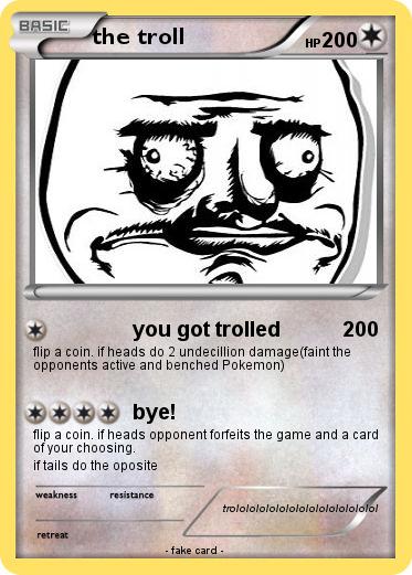 Pokemon the troll