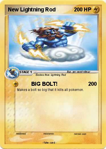 Pokemon New Lightning Rod
