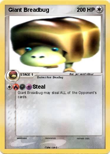 Pokemon Giant Breadbug