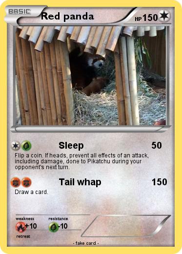 Pokemon Red panda