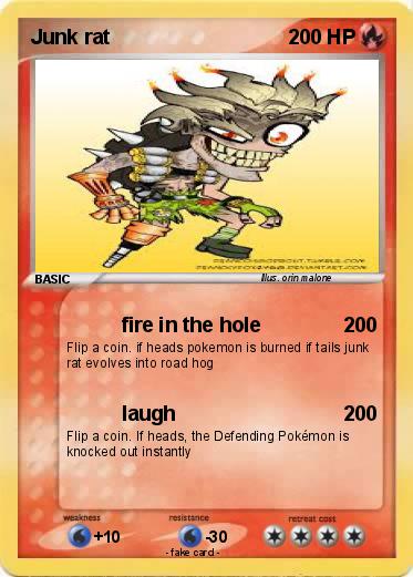 Pokemon Junk rat