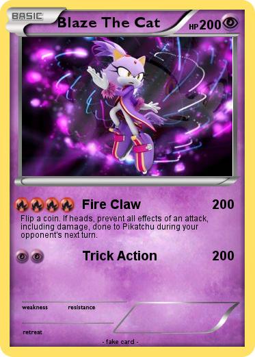 Pokemon Blaze The Cat