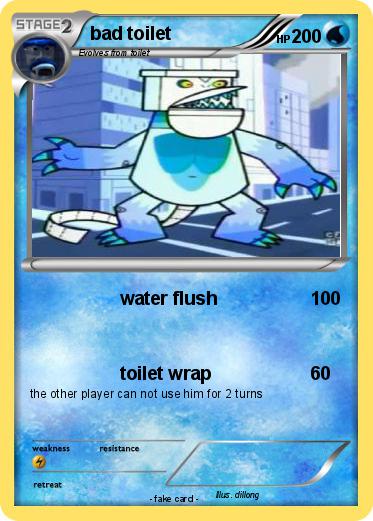 Pokemon bad toilet