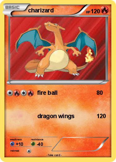 Pokemon charizard