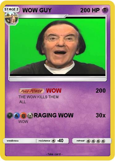 Pokemon WOW GUY