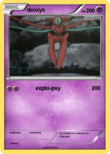 Pokemon deoxys