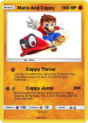 Pokemon Mario And Cappy