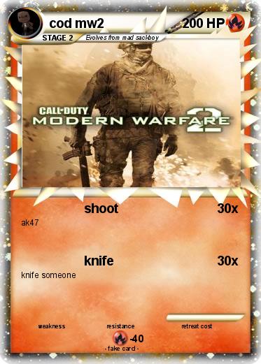 Pokemon cod mw2