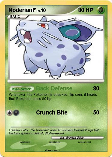 Pokemon NoderianF