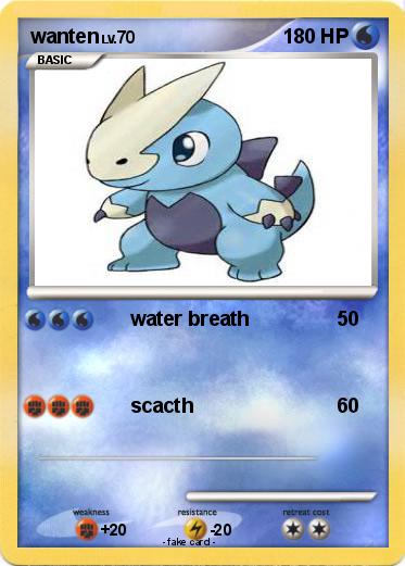 Pokemon wanten