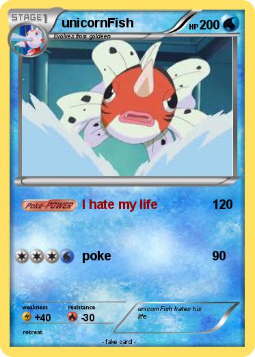 Pokemon unicornFish