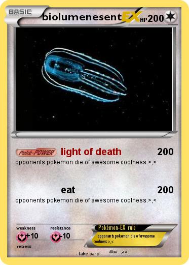 Pokemon biolumenesent