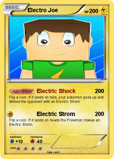 Pokemon Electro Joe